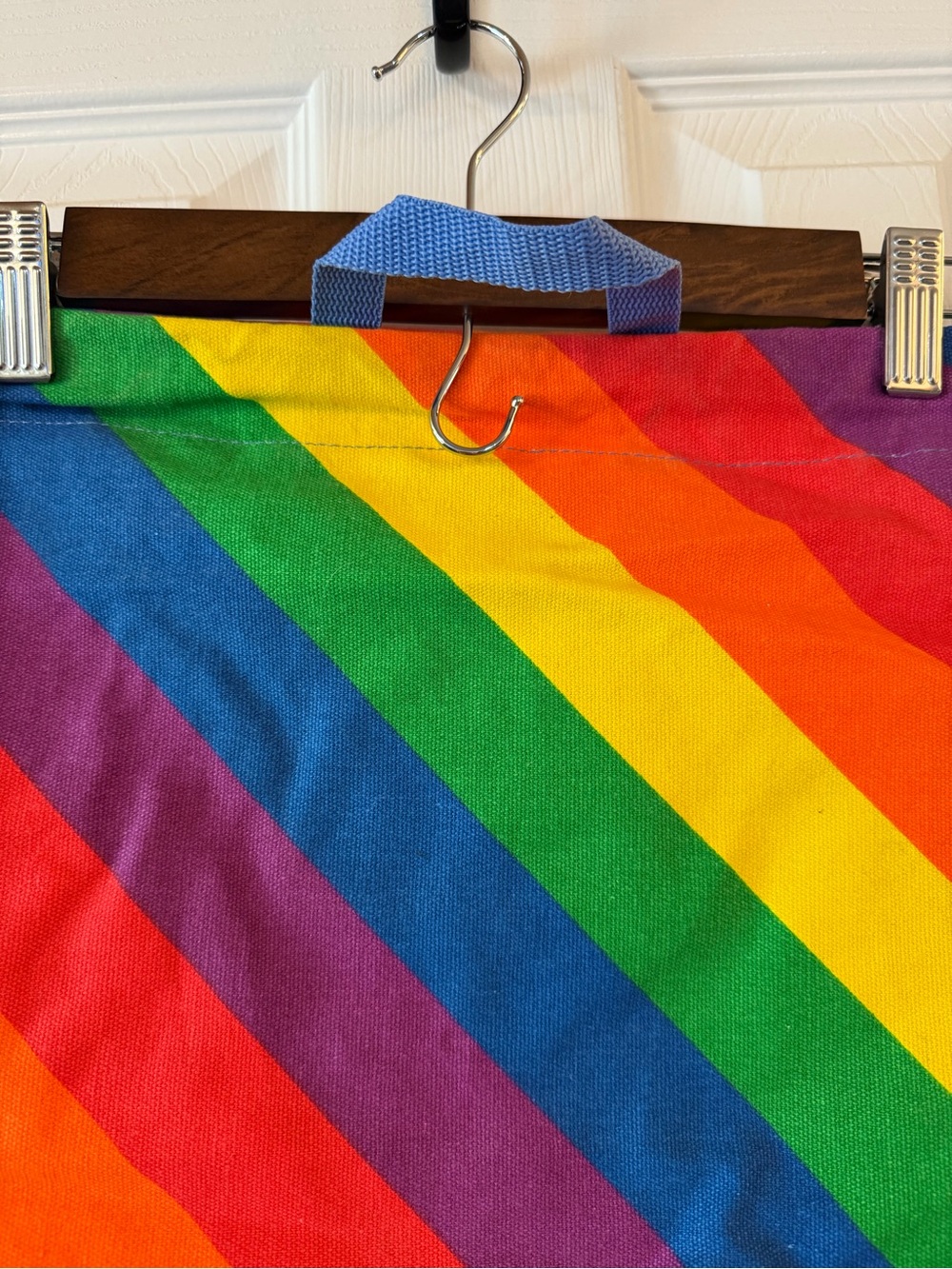 Target Rainbow Stripe Drawstring Backpack Pride Multicolor Bag - Picture 4 of 10